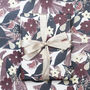 Christmas Pears And Florals Wrapping Paper, thumbnail 1 of 2