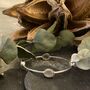 Silver Plated Bangle With Four Semi Precious Stones, thumbnail 9 of 10