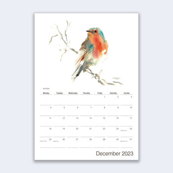Bird Painting Calendar 2023, 6 of 6