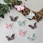 Nursery Mobile Wall Decor Pink,Cream,Mint Butterfly, thumbnail 6 of 12