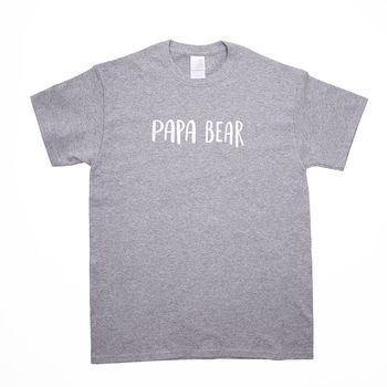 'Papa Bear' Men's T Shirt, 10 of 12