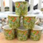 Set Of Six Palace Mugs In William Morris Golden Lily Design, thumbnail 5 of 11