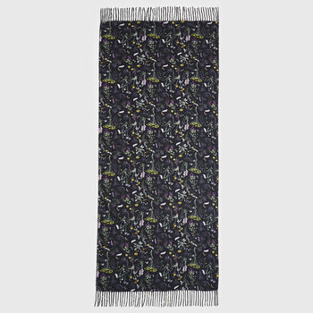 Wilderness Black Tassel Scarf, 4 of 6
