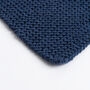 Garter Scarf Beginner Knitting Kit Navy Blue, thumbnail 6 of 6