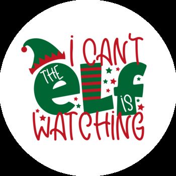 I Can't The Elf Is Watching Lollipop, 2 of 4