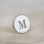 Sterling Silver Personalised Initial Tie Pin, thumbnail 1 of 3