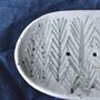 'Rye' Oval Ceramic Soap Dish, thumbnail 2 of 7