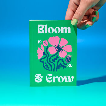 Personalised Bloom And Grow Year Pocket Notebook, 3 of 9