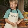 Children's Personalised Fairtrade Apron, thumbnail 3 of 10