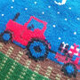 Christmas On The Farm Men's Socks, thumbnail 4 of 4