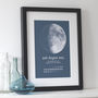 Personalised Phase Of The Moon Print, thumbnail 2 of 8