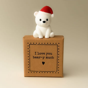 I Love You Bear Y Much Tiny Little Gifts Cubby The Polar Bear, 2 of 6