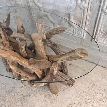 Driftwood Oval Coffee Table, 2 of 4