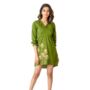 Daisy Olive Green Minne Dress, thumbnail 1 of 3