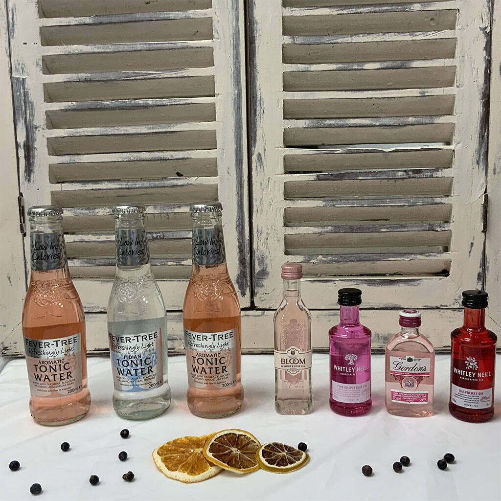 Pink Gin Gift Set By Cheeky Gin Co