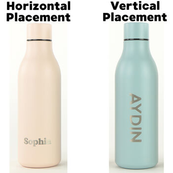 Personalised Insulated Stainless Steel Hydrate Bottle, 2 of 4