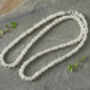 Chunky Byzantine Chain Necklace In Solid Sterling Silver 20 Inches Long, thumbnail 1 of 5