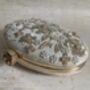 Gold Oval Handcrafted Clutch Bag, thumbnail 8 of 10