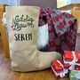 Personalised Welsh Christmas Stockings And Sacks, thumbnail 3 of 4