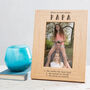 Personalised Daddy Photo Frame From Son Daughter, thumbnail 2 of 7