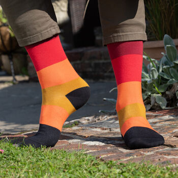 Block Stripe Men’s Socks Bundle, 6 of 9