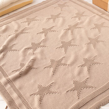 Personalised Little Star Unisex Baby Blanket, 2 of 12