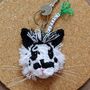 Personalised Crochet Rabbit Guinea Pig Hamster Keyring, thumbnail 3 of 11