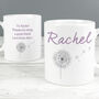 Personalised Dandelion Ceramic Mug, thumbnail 1 of 4