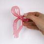 Pink Bow Hair Claw Clip, thumbnail 4 of 7