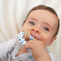 Personalised Baby Teething Rattle, thumbnail 1 of 8