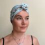 Cancer Scarves Pre Tied Headwrap Platt Knotted, thumbnail 3 of 10