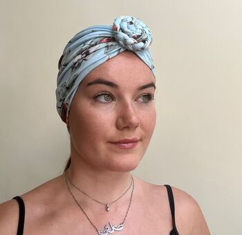 Cancer Scarves Pre Tied Headwrap Platt Knotted, 3 of 10