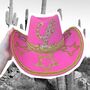 Pink Rhinestone Star Cowboy Hat, thumbnail 2 of 5