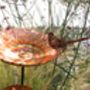 Copper Chalice Garden Bird Bath Sculpture Lt200, thumbnail 9 of 12