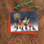 Illustrated Carol Singers Christmas Card, thumbnail 1 of 2