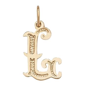 Gothic Initial Pendant, 12 of 12