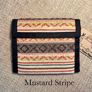Handmade Boho Cotton Surfer Wallet, 2 of 12