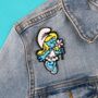 The Smurfs Smurfette Sew On Patch, thumbnail 2 of 2