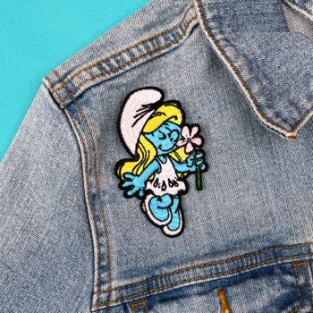 The Smurfs Smurfette Sew On Patch, 2 of 2