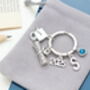 Personalised 2025 Graduation Keyring, Graduation Cap, thumbnail 7 of 10