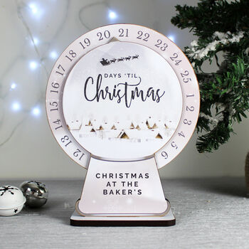 Personalised Christmas Advent Countdown Kit, 2 of 5