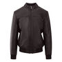 Men's Luxury Sheepskin Leather Bomber Jacket, thumbnail 4 of 11