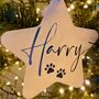Personalised Pet Christmas Tree Decoration, thumbnail 2 of 8