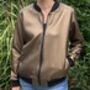 Limited Edition Ladies Bomber Jacket Copper, thumbnail 1 of 7