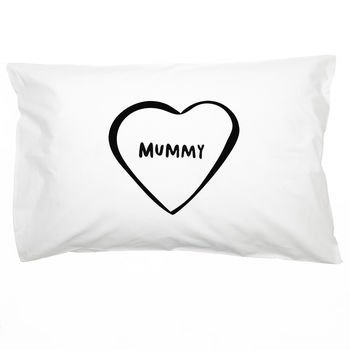 Mummy Daddy And Me Pillow Case Set, 7 of 7
