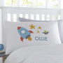 Space Personalised Pillowcase, thumbnail 1 of 3