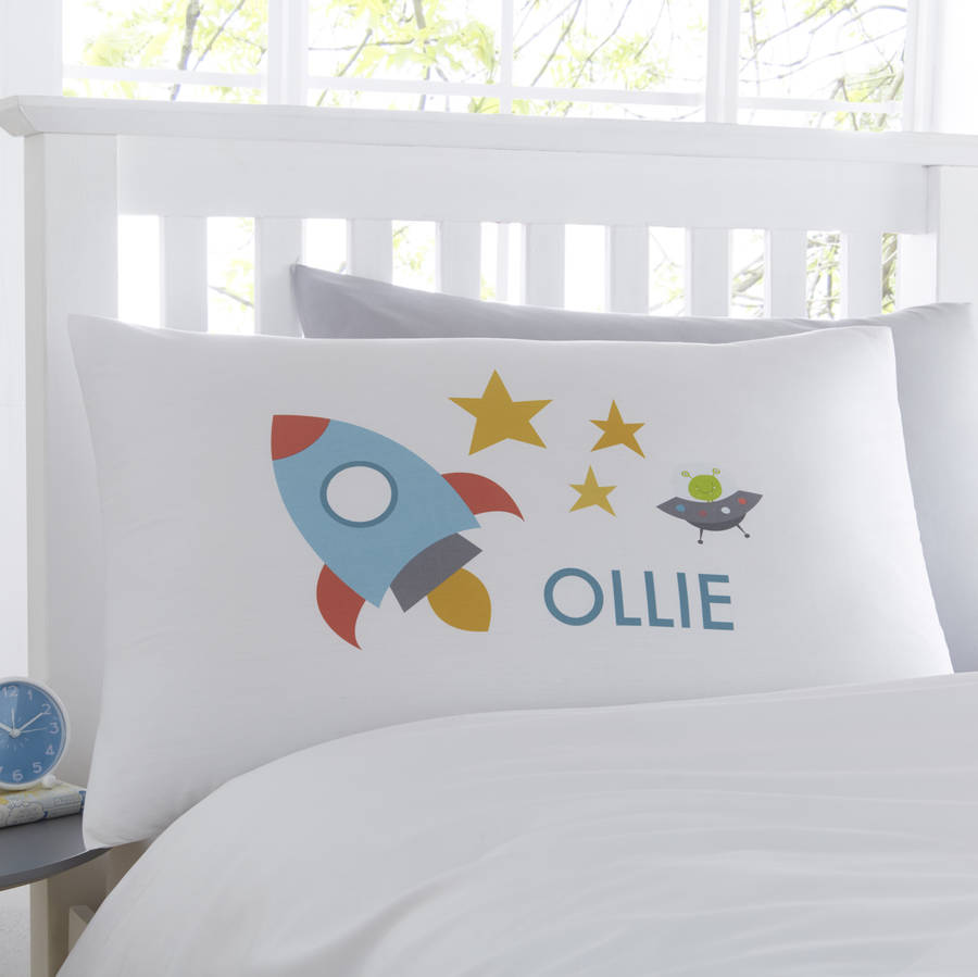 Space Personalised Pillowcase, 1 of 3