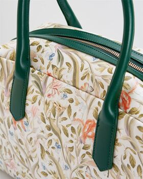 Eloise Large Bowling Bag Iris Green, 4 of 5