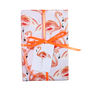 Flamingo Eco Recycled Wrapping Paper Pack, thumbnail 7 of 7