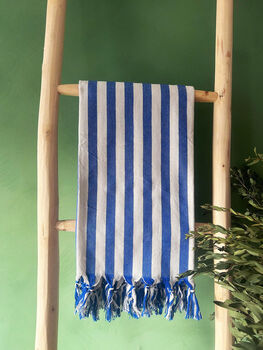 Brighton Stripe Hammam Towel, 4 of 12